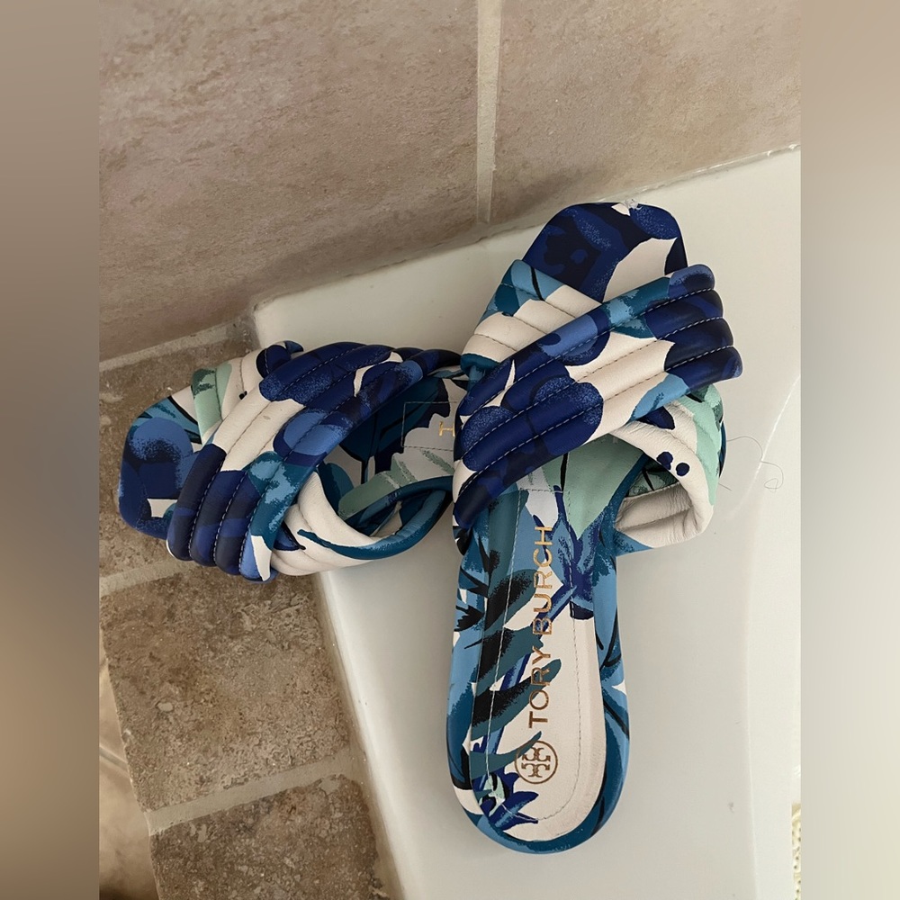 TORY BURCH SANDALS worn once